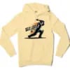Not All Heroes Wear Capes, Some Wear No. 7 Men/Unisex Hoodie in Light Yellow Color