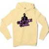 Captain Cool Men/Unisex Hoodie in Light Yellow Color