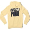 #Whistle Podu Men/Unisex Hoodie in Light Yellow Color