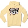 #Whistle Podu Men/Unisex Hoodie in Light Yellow Color