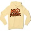 Msd Forever Men/Unisex Hoodie in Light Yellow Color