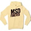 Msd Forever Men/Unisex Hoodie in Light Yellow Color