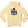Chennais Own Thala Men/Unisex Hoodie in Light Yellow Color