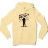 Msd - Game Over? I Decide! Men/Unisex Hoodie in Light Yellow Color
