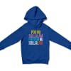 Poo Nu Sollalam Unisex Youth Hoodie in Royal Color