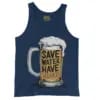 Save Water And Have Sarakku Men/Unisex Tank Top in True Navy Color