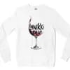 Innikki Plan - Wine Men/Unisex Long Sleeve T-Shirt in White Color