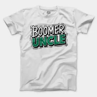 Boomer Uncle Men/Unisex T-Shirt in White Color