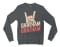 Ghatham Ghatham Men/Unisex Long Sleeve T-Shirt in Dark Heather Color