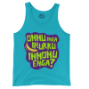 Onnu Inga Irukku, Innonu Enga Men/Unisex Tank Top in Lagoon Color
