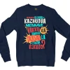 Orthanukku Ullooru La Kazhudha Meiykave Vakku Ila Men/Unisex Long Sleeve Sweatshirt in Navy Color
