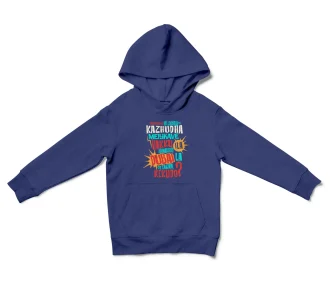 Orthanukku Ullooru La Kazhudha Meiykave Vakku Ila Unisex Youth Hoodie in Purple Color
