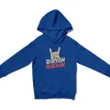 Ghatham Ghatham Unisex Youth Hoodie in Royal Color