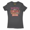 Vaazhkayila Sila Adigal Vizha Dhan Seyiyum Women's T-Shirt in Solid Black Color
