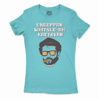 Ungoppan Whistle Ah Kaetavan Women's T-Shirt in Solid Cancun Color