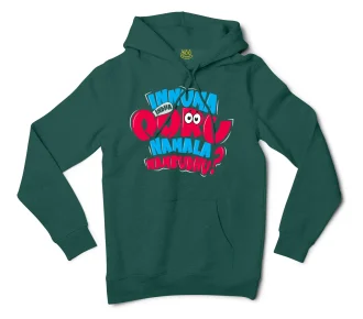 Innuma Indha Ooru Namala Nambudhu Men/Unisex Hoodie in Alpine Green Color