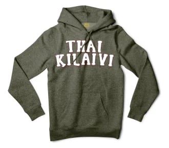 Thai Kilaivi Men/Unisex Hoodie in Army Heather Color