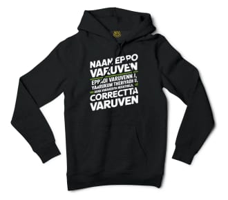 Naan Eppo Varuven, Eppadi Varuvennu, Yaarukum Theriyadhu Men/Unisex Hoodie in Black Color