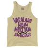 Varalaru Migam Mukiyam Amaichare Men/Unisex Tank Top in Butter Color