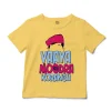 Vaaya Moodra Korangu Unisex Toddler T-Shirt in Butter Color