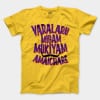 Varalaru Migam Mukiyam Amaichare Men/Unisex T-Shirt in Daisy Color