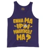 Enna Ma Ipdi Panarengale Ma Men/Unisex Tank Top in Grape Color
