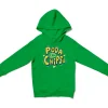 Poda En Chipsu Unisex Youth Hoodie in Irish Green Color