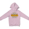 Kola Gaandula Iruken Unisex Youth Hoodie in Light Pink Color