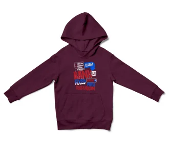 Vekkam Maanam Soodu Soranai Laam Bank La Fixed Deposit La Potu Vechurkom Unisex Youth Hoodie in Maroon Color