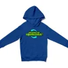 Marupadiyum Modhalenda! Unisex Youth Hoodie in Royal Color