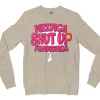 Neenga Shut Up Pannunga Men/Unisex Long Sleeve T-Shirt in Sand Color