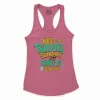 Nee Thirupura Sundari Illa Thiruttu Sundari Women's Racerback Tank in Solid Hot Pink Color