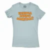Ennamaa Kannu Sowkkiyamaa Women's T-Shirt in Solid Light Blue Color