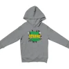 Evalo Distarpance You Raascal Unisex Youth Hoodie in Sport Grey Color