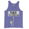 Dubai Kuruku Sandhu Men/Unisex Tank Top in Violet Color